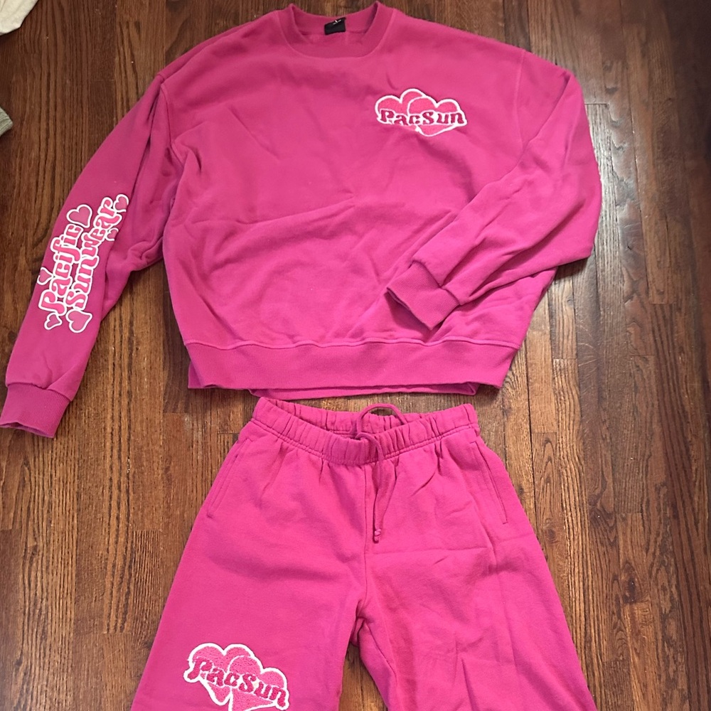 PacSun matching sweat set